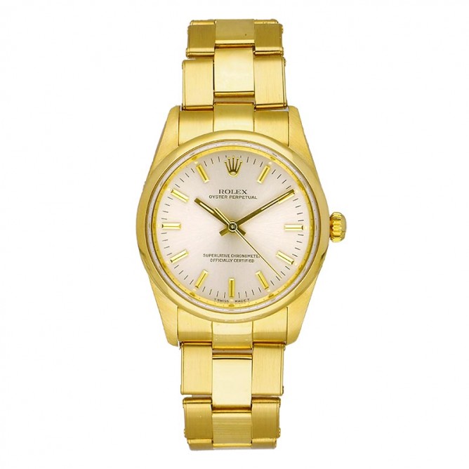 Reloj Rolex de oro de Ley 18 kilates