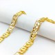 Cadena modelo Cartier de oro de Primera Ley